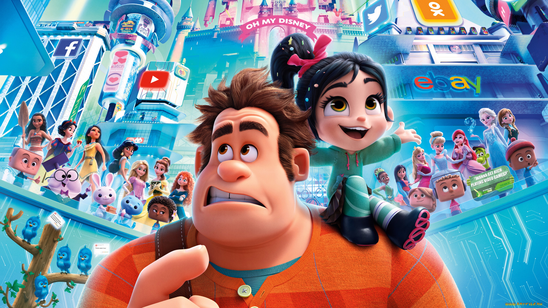 , wreck it ralph 2, wreck-it, ralph, 2